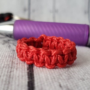 Paracord Ring, Cobra Weave Micro-cord Ring image 3