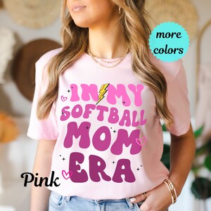 Softballl mom era shirt, softball mom shirt gift, cute softball mom shirt, mom gift