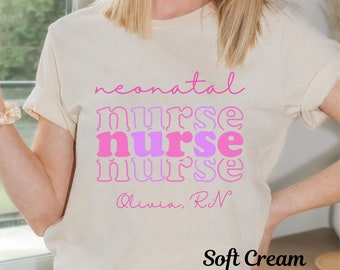 Custom Neonatal Nurse Shirt, Nicu RN Shirt, Nicu Nurse Appreciation Gift, Nicu Nurse T-shirt, Neonatal ICU Nurse Tshirt, Nicu RN Tshirt Gift