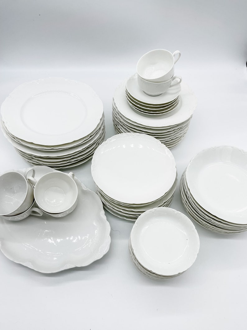 Haviland China Limoges France RANSON WHITE Etsy