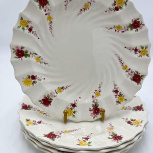 Rare Vintage Copeland Spode Dinner Plates-Made in England- set of 5