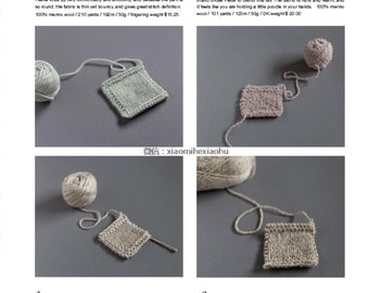 kni125 - english knitting ebook, knit japanese sweater, winter clothes with english instructions, instant download or receive via email