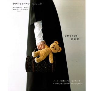cro503 Japans gehaakt ebook, gehaakte teddyberen, amigurumi haak, gehaakt speelgoed, direct downloaden of ontvangen via e-mail afbeelding 8