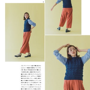 Ebook sur le crochet japonais, cro603 vêtements d'été au crochet, vêtements, sacs, vestes, châles, reçu par email image 10