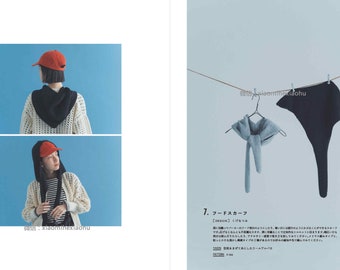 Ebook en tricot japonais, kni233, pulls en tricot, débardeurs, vestes, chapeaux, étoles, gants, mitaines, recevoir par email