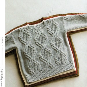japanese knit ebook, kni277 knit patterns for clothes, sweaters, tanks, jackets, skirts, receive via email 画像 7