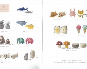 cro476 - japanisches ebook gehäkelt, gehäkelte Amigurumi, gehäkelte Kissen, sofort download oder per Email erhalten