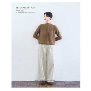 kni163 japanese knitting ebook, knit man clothes, sweaters, shirts, gloves, scarfs, hats, receive via email within 24h 画像 3