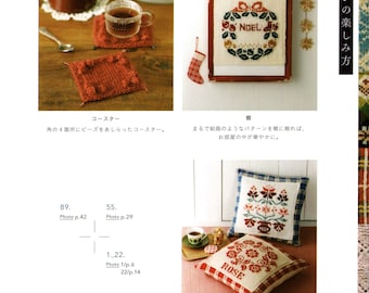 japanese knit ebook, kni259, knit stitches, 136 knit stiches patterns, knit motifs for coasters, decoration, receive via email