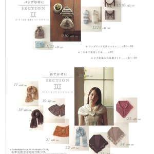 cro413 - japanese crochet ebook, easy 1 day crochet socks, crochet bags, stoles, scarfs, instant download or receive via email