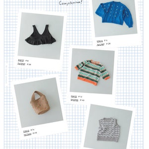 Ebook sur le crochet japonais, cro603 vêtements d'été au crochet, vêtements, sacs, vestes, châles, reçu par email image 1