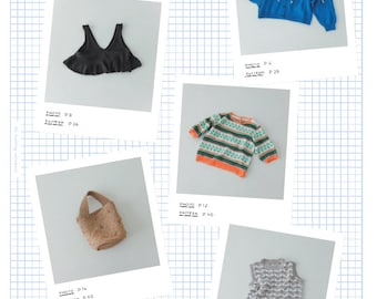 japanese crochet ebook, cro603 crochet summer wear, clothes, bags, jacketes, shawls, receive via email