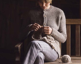 Ebook en tricot anglais, modèles de tricot kni280 à porter au quotidien, pulls, vestes, téléchargement immédiat