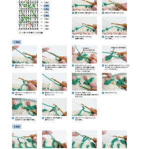 japanese crochet ebook, cro603 crochet summer wear, clothes, bags, jacketes, shawls, receive via email image 7