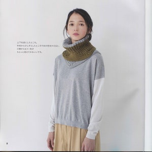 japanese knit ebook, diagrams, kni213 knit neck warmers, scarfs, sweaters, socks, hats receive via email
