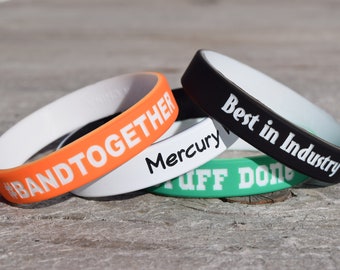personalized rubber bands
