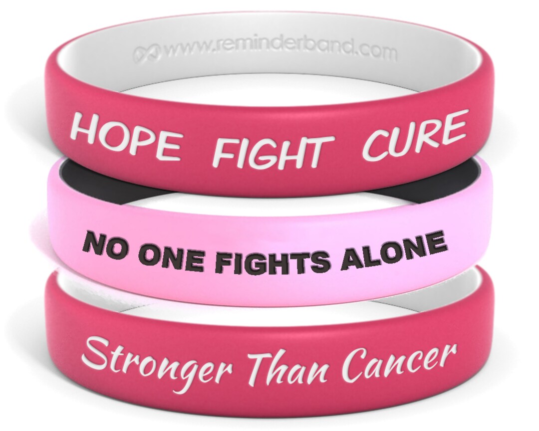 Breast Cancer Bracelets, Personalized, Inspirational Gifts for Women