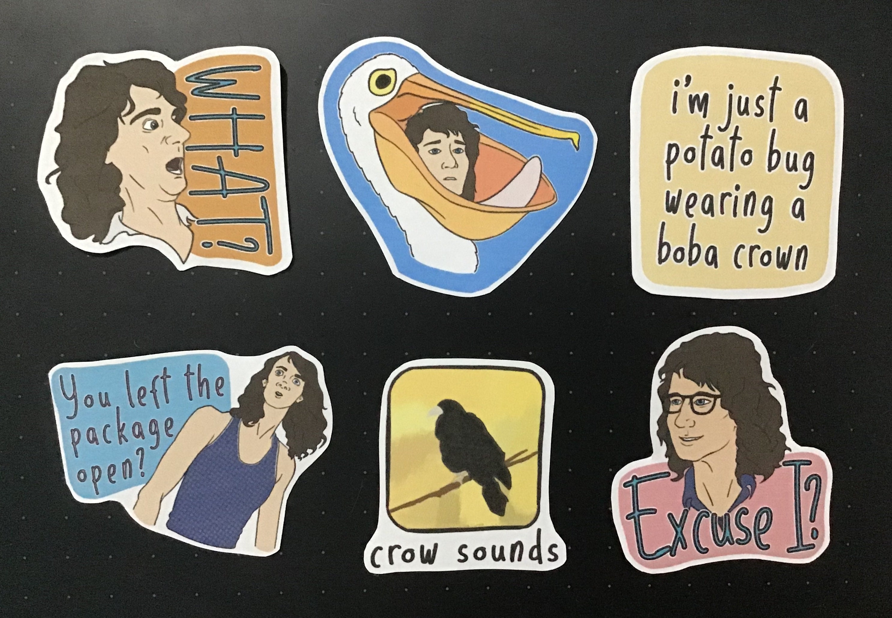 Chris Fleming Inspired Sticker Set - Etsy