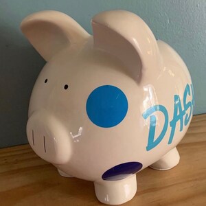 Custom Piggy Bank