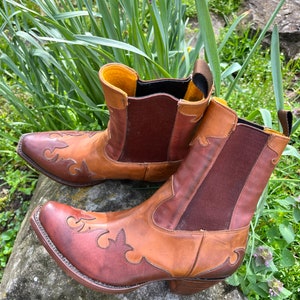 Ralph Lauren Cowboy Boots - Etsy