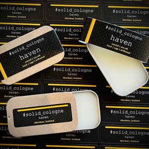 haven Solid Cologne Made in Scotland image 1