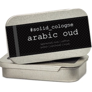 arabische Oud - Massiv Kölnisch - Made in Scotland