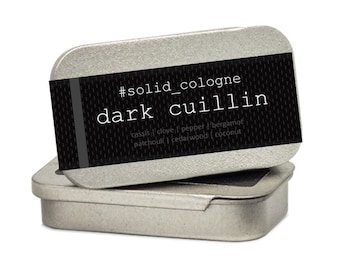 dark cuillin - Solid Cologne - Made in Scotland