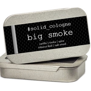 big smoke - Solid Cologne - Made in Scotland