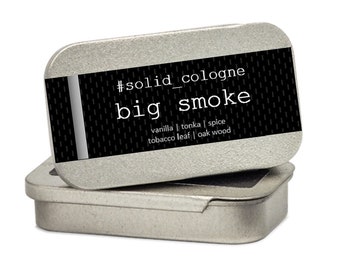 big smoke - Solid Cologne - Made in Scotland