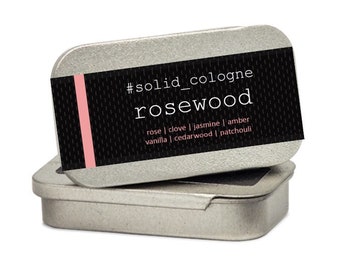 rosewood - Solid Cologne - Made in Scotland