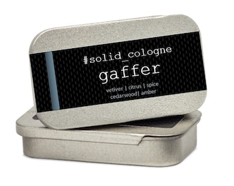 gaffer - Solid Cologne - Made in Scotland