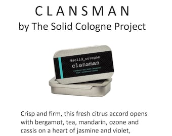 clansman - Solid Cologne - Made in Scotland