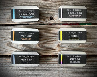 HIS & HERS - Solid Cologne (2-pack) - Made in Scotland