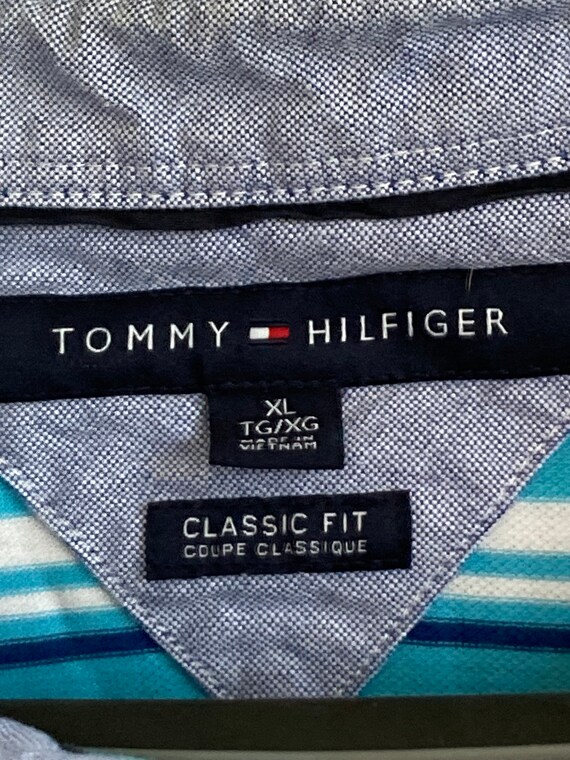 Tommy Hilfiger Classic Fit Brand Golf Shirt  Mens… - image 4