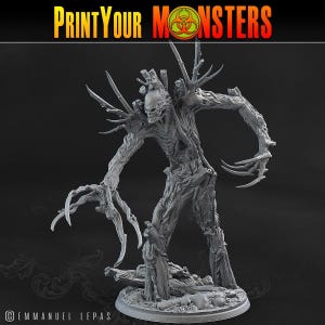 Undead Treant Miniatures | 3D Printed Forest Monster Miniatures ...