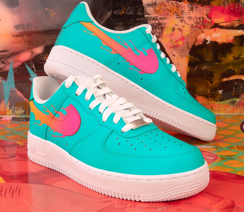 airbrush sneakers