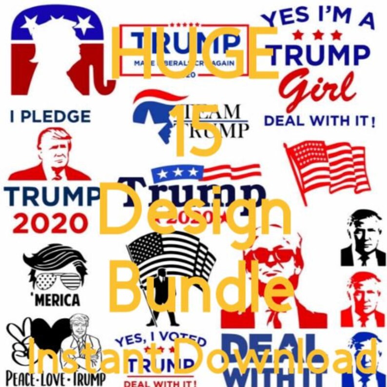 Download Trump SVG Bundle Huge Bundle Republican Trump 2020 Make | Etsy
