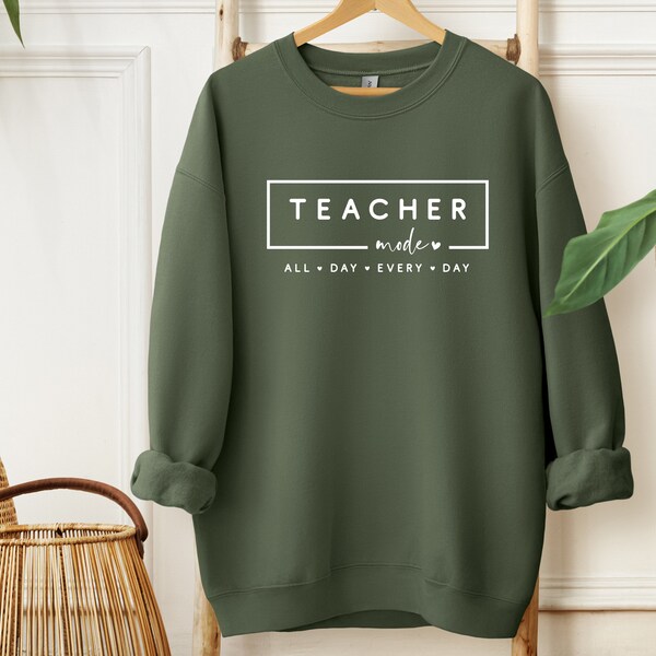Teacher Mode Sweatshirt, T-shirt or Long Sleeve T-shirt -8 color choices-Vacation Time