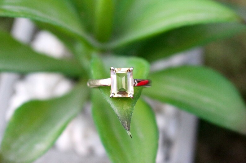 Natural Golden Topaz RingSterling Silver Golden Topaz RingBeautiful Ring for herGift for herGolden Topaz Ring for bridesmaid