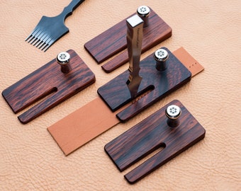 Leather Chisels Pulling Board - Pull Up Board for Leather Chisels/Pricking Irons