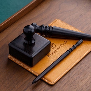 Leather Edge Slicker Set - Round Burnish Bar + Polishing Square