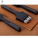 Leathercraft  Hole Punch Tool - Black Brogue Punch -Leather Shoes/Belt/Watch Strap Holes Punching Tool 