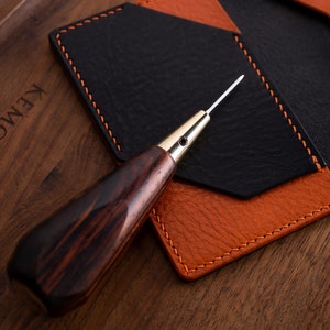 Leather Awls Tapered Detachable Scratch Awl for Leather Work