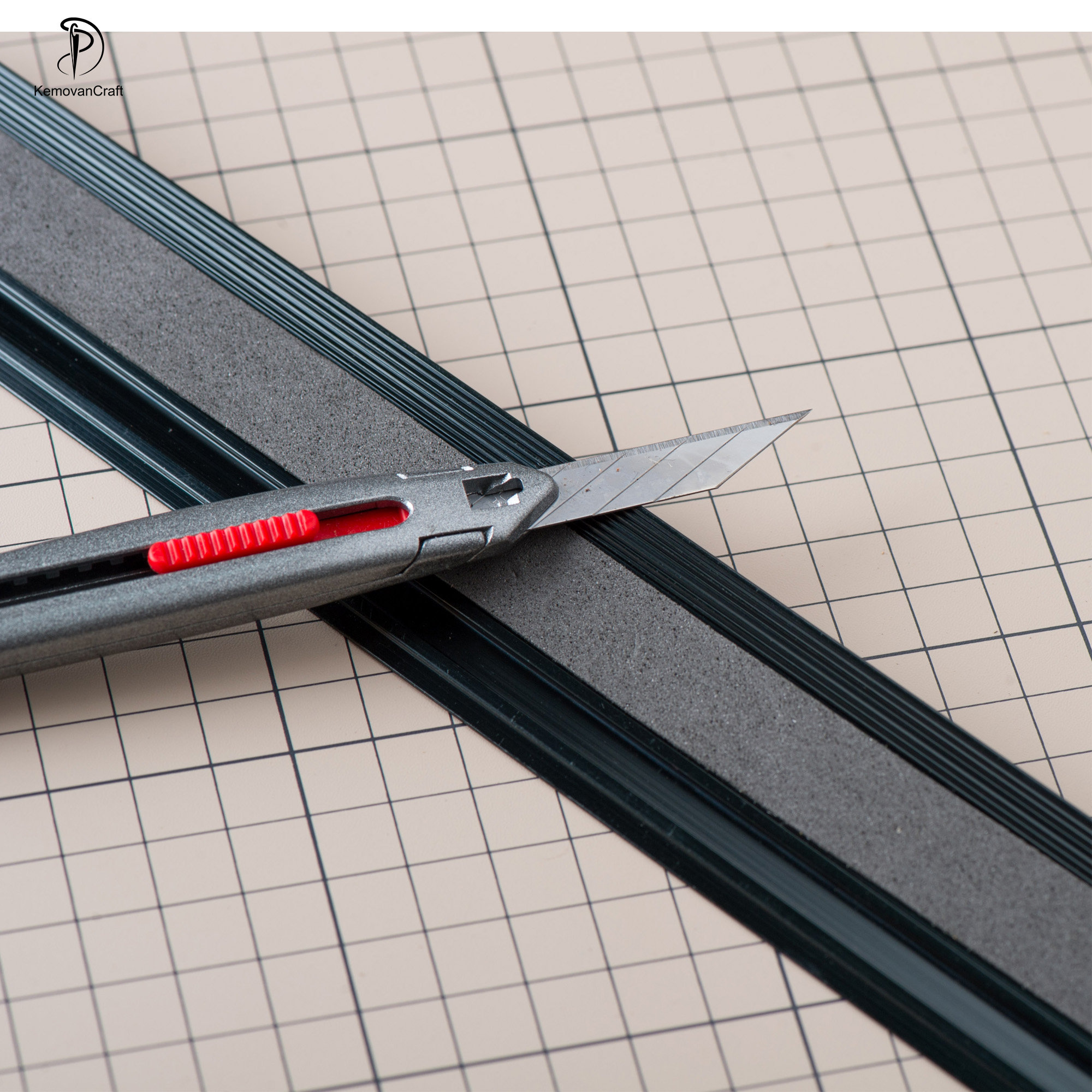 NT Cutter Acrylic Ruler – Crimson Hides