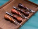 Leather Wide Skiver Cocobolo 4 - 12mm Leather Craft Tools by KemovanCraft 