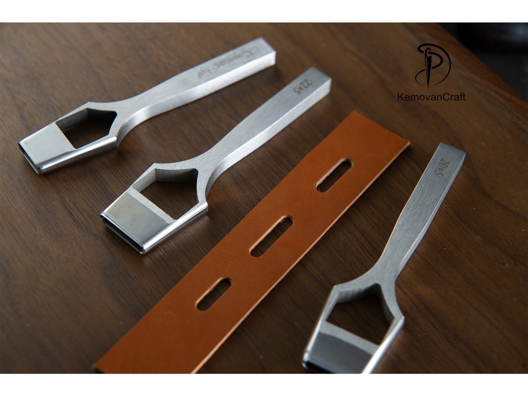 Oblong Leather Hole Punch Tool: Belt, Watch Strap, Handbag Sweden