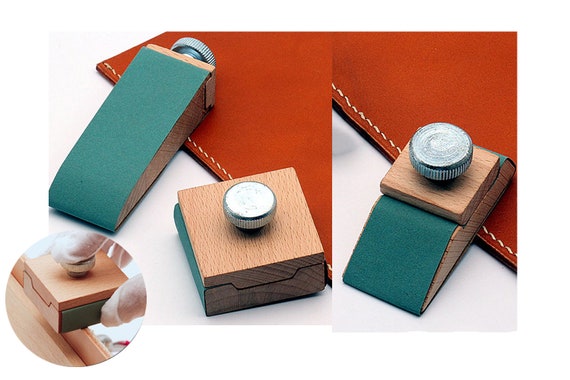 Leather Burnisher Sandpaper Holder Mini 