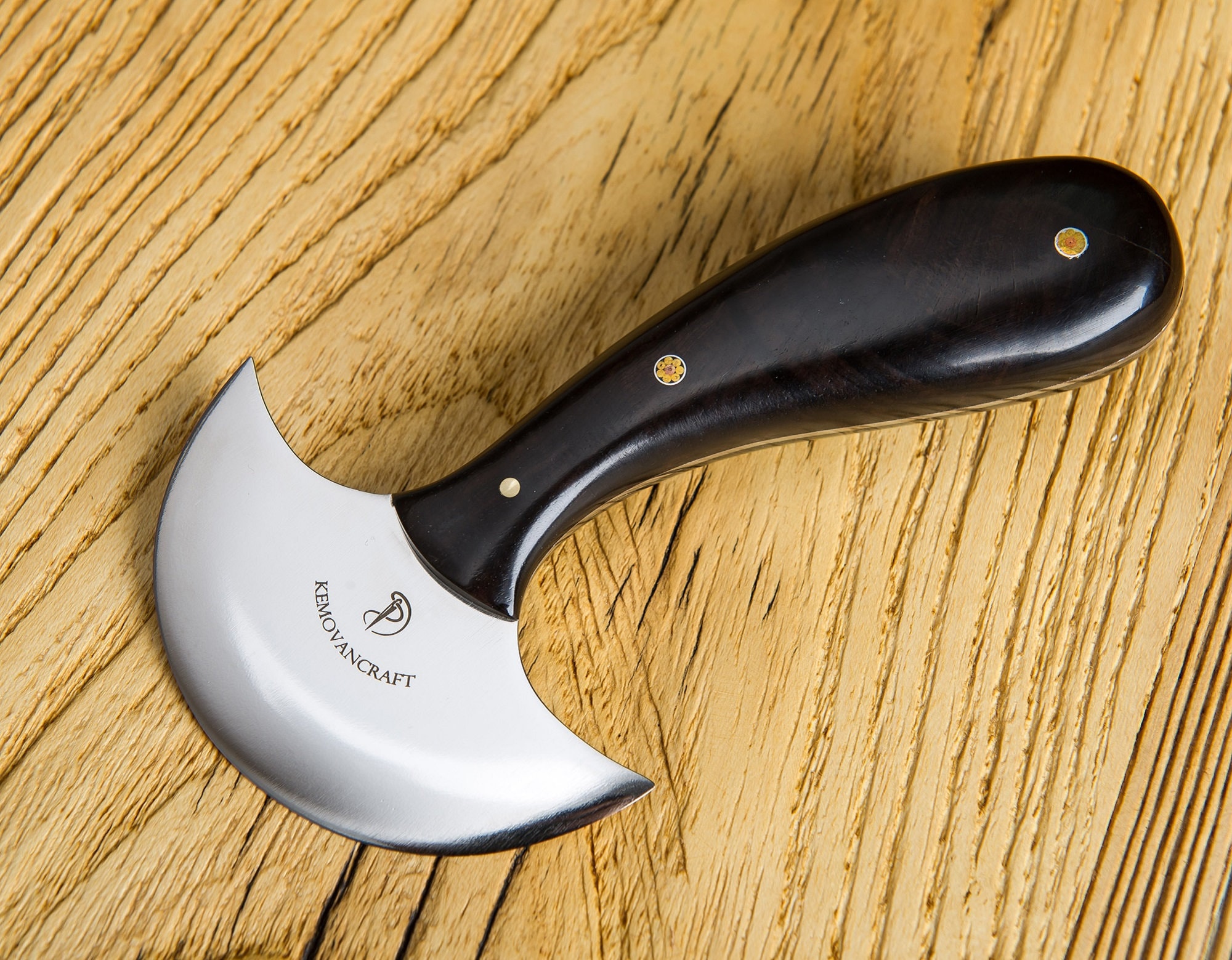 Leather Half Moon Knife Crescent Knife Leather Cutting Knife Etsy