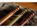 Leather Edge Slicker Sandalwood Burnish Bar Edge Burnisher Cocobollo/Ironwood Ebnoy Leather Craft Tool Set for DIY Leather Working 