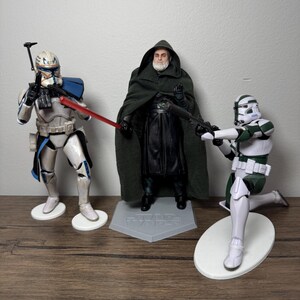 Star Wars Showcase: Unique 3D Printed Bases for Black Series Figures